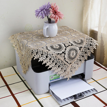 Printer cover cloth small tea set dust cloth fax machine computer lace dust cover small household appliances multi-purpose dust cloth
