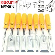 Original Japan KAKURI woodworking chisel Imported chisel flat chisel flat chisel flat shovel chisel wood chisel set