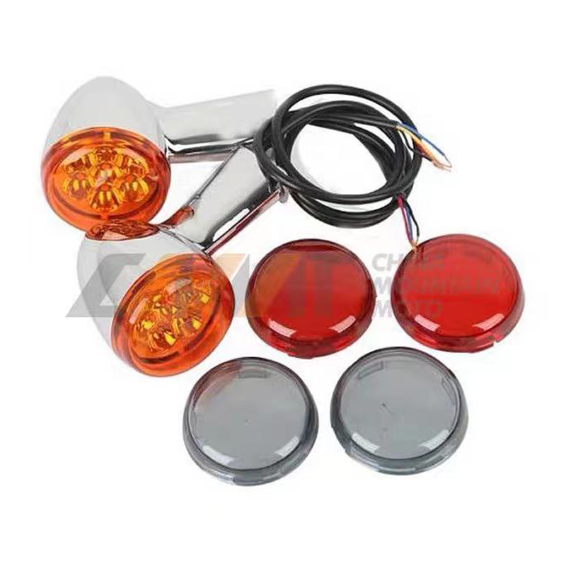 Harley XL883 XL1200 Road King Fei Shi Heiri Dina modified direction lights LED direction lights