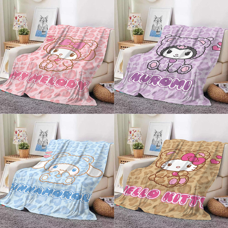 Sanrio Hello Kitty法兰绒空调被：学生党必备的暖心好物！