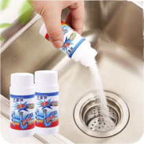 (2 bottles)Strong pipe dredging agent Kitchen sewer pipe through toilet toilet toilet toilet blockage cleaning