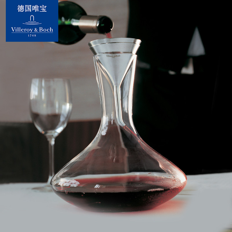 villeroyboch German Villeroy & Boch imported red wine decanter crystal glass wine dispenser European special Jizhi - Taobao