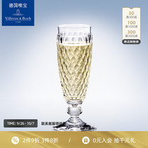 villeroyboch German Weibo imported champagne glass crystal glass wine wine wedding home creative Boston