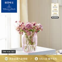villeroyboch German Wipo imported vases home ornaments decorative flower arrangement simple transparent light of the light