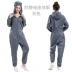 Bộ đồ phòng sạch liền quần chống bụi chống tĩnh điện, bộ đồ phòng sạch nhà xưởng chống bụi thoáng khí, quần áo chống tĩnh điện có mũ trùm đầu 