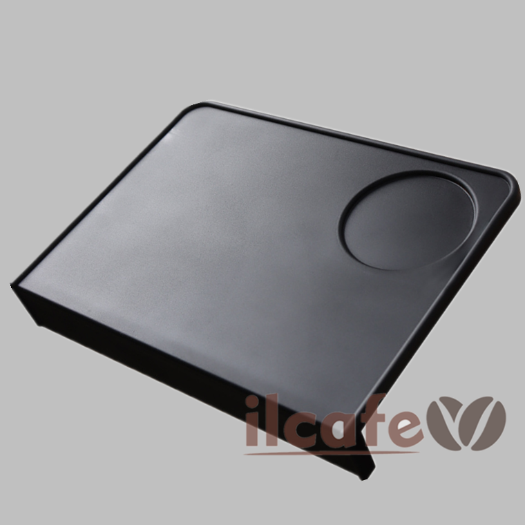 Barista all-rubber large bar counter non-slip filling corner pad filling device filling seat powder pad