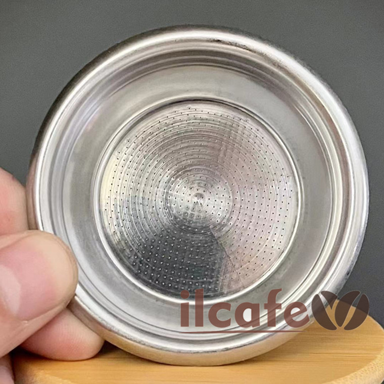 Semiautomatic coffee machine 58mm conventional handle handle double-part strainer powder bowl 16-18g