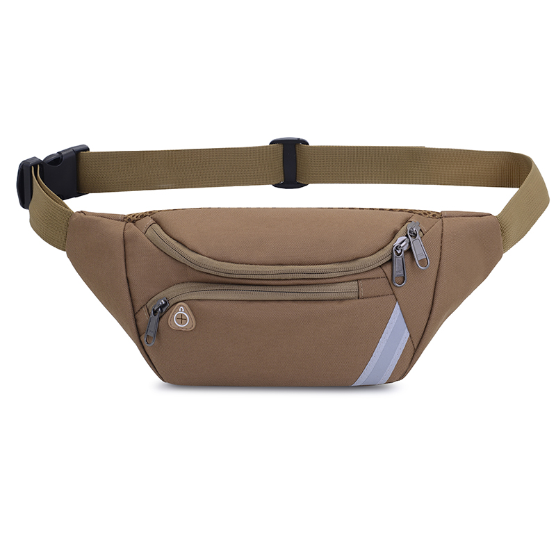 Canvas fanny pack men's multi-functional outdoor work site with mobile phone belt bag new fashion waterproof wear-resistant