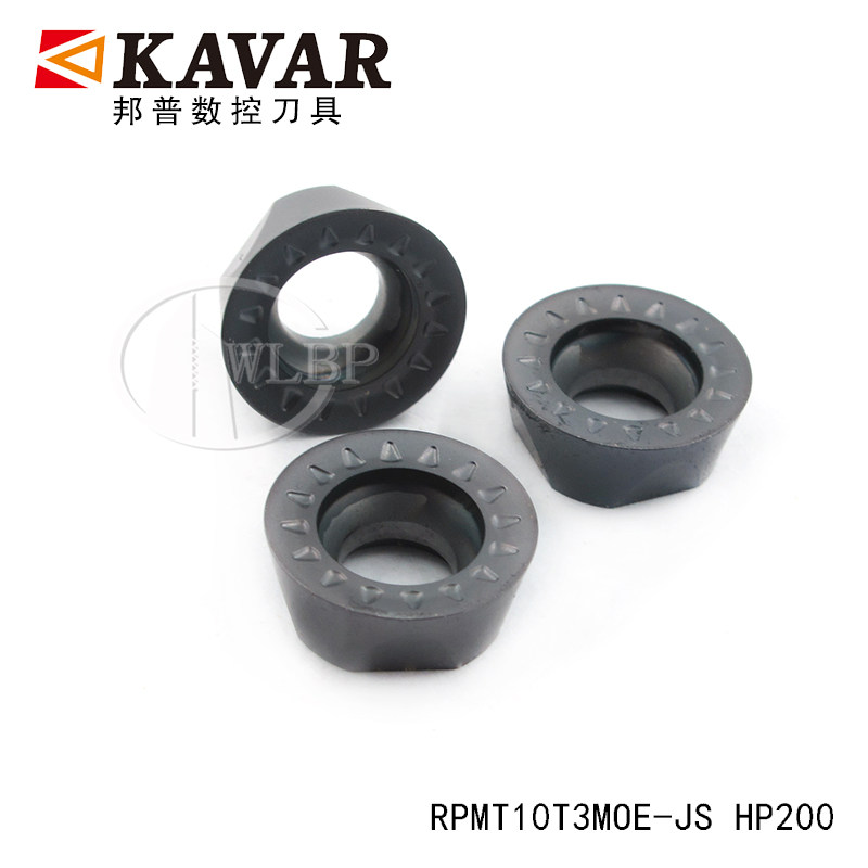 Numerical control cutter die milling cutter sheet R5 face milling cutter grain alloy round cutter head RPMT10T3MOE-JS