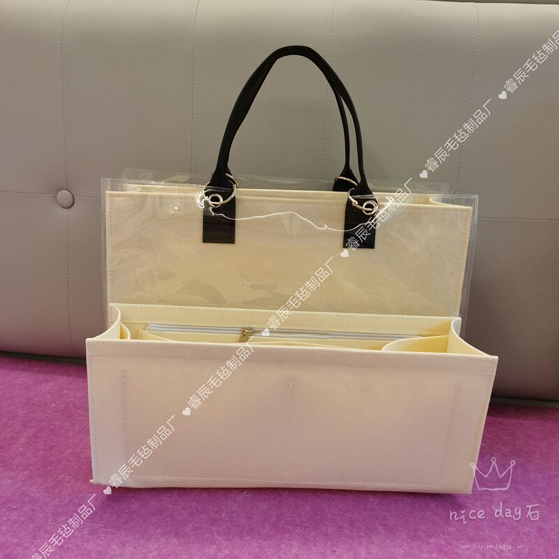 New LAOSHU Concert Hidden Compartment Light Stand Tote Bag 2.0 with Hidden Compartment Felt Bag Support Merchandise Handbag