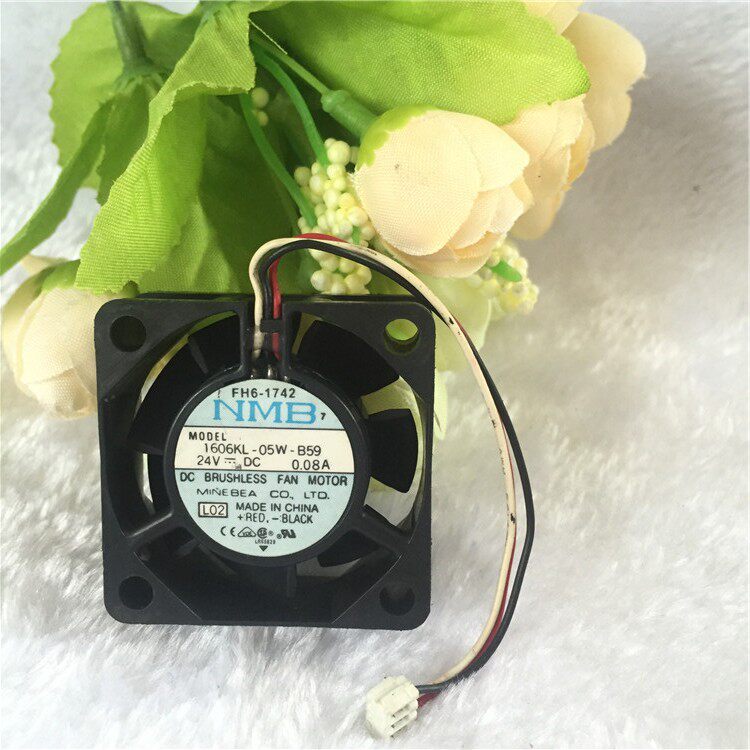 1606KL-05W-B59 New Japan Minebea NMB 24V 0 08A 40*40*15 Axial fan