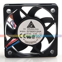 Original Delta EFB0512HA 5010 12V 0 15A 5CM cm speed fan CPU fan