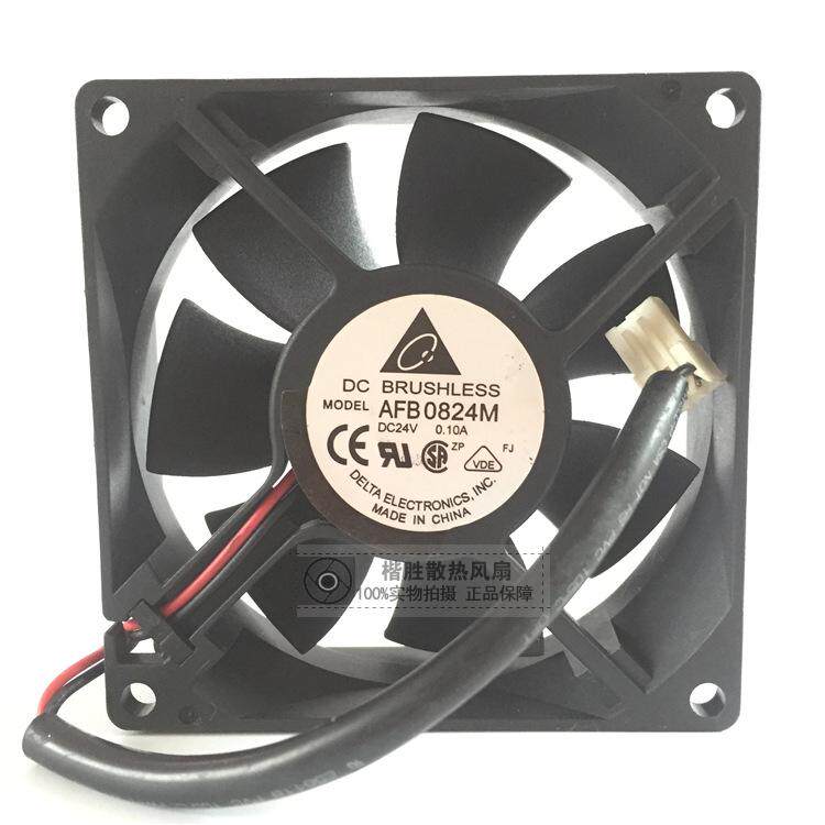 8025 8025 8CM 8 cm 24V mute fan 0-1A frequency converter industrial computer fan AFB0824M