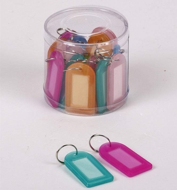 Plastic Keychain Key Hotel Key Label Link Candy Color 2 Prices