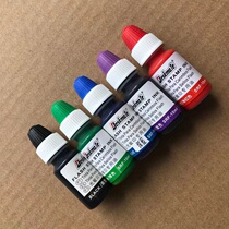 Deskmate Texma Photosensitive printing oil Atomic printing oil 10000 times Seal pad special oil 10 bottles free 1 bottle