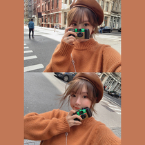 Mushroom mushroom soft raccoon fur helps you break the dull feeling in winter