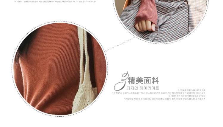 Mùa thu 2018 phiên bản Hàn Quốc mới của áo len cổ chữ V dài tay áo len nữ sang trọng Áo len mỏng mỏng chạm đáy