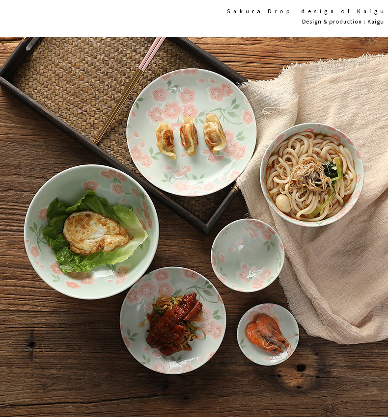 Japanese dishes feng 0 big rainbow such always pull rainbow such as to use the job suit ceramic tableware household small dishes