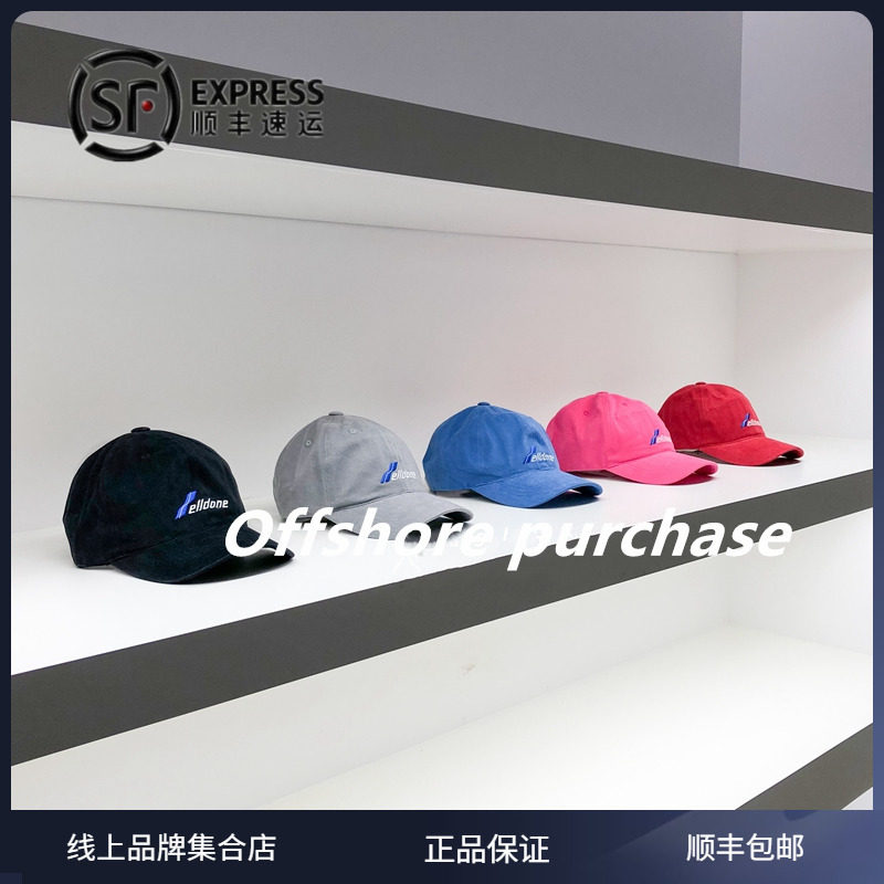 we11done 20ss new welldone GD Yang Mi Hyun Ya same classic duck tongue baseball hat