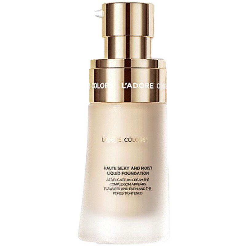 Branded silk moisturizes high set powder bottom liquid to cover moisturizing and moisturizing control oil is not easy to remove makeup