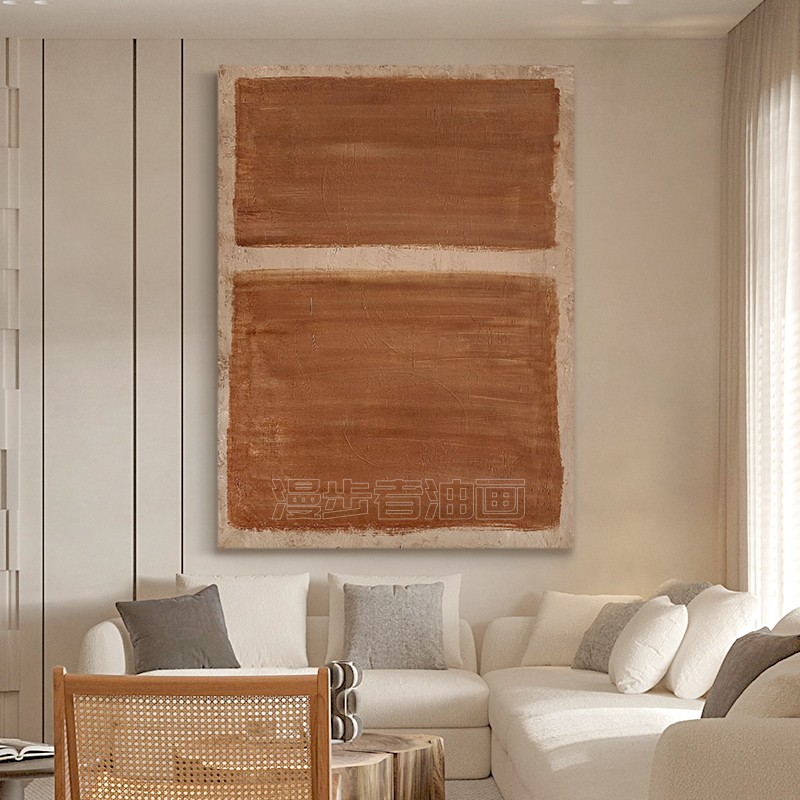 Pure Hand Painted oil painting Middle Ages Silence Folk Sleeping room Dining Room Decoration Painting Bedroom Musichang Painting Xuanguan Extremely Brief Abstract Abstract Painting-Taobao