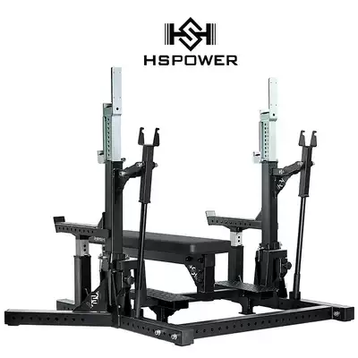 Su sports power lift squat rack push bed commercial competitive half-frame strength equipment fitness equipment high-grade