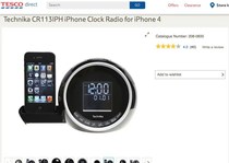  Special offer Europe AND THE United States TECHNIKA clock control radio IPOD seat audio mobile phone audio input clock alarm clock