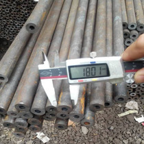 Hollow round iron pipe 21mm inner diameter 17 cutting chamfer black sleeve steel pipe for tooling