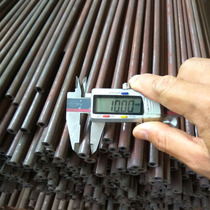  Small diameter steel pipe Outer circle 10mm Inner diameter 5mm Wall thickness 2 5mm hollow iron pipe thin-walled iron pipe Zero cutting