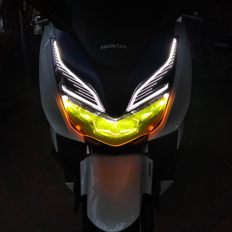 Applicable Honda NSS350 modified headlights change color protection sheet color light sheet forza fo sand 350 accessories shade