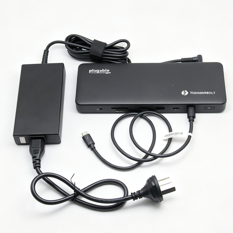 Plugable Thunderbolt 4 Docking Station Tbt4-Ud5 for Thinkpad/Xps and Other Computers with Dual Hdmi/Sd Expansion