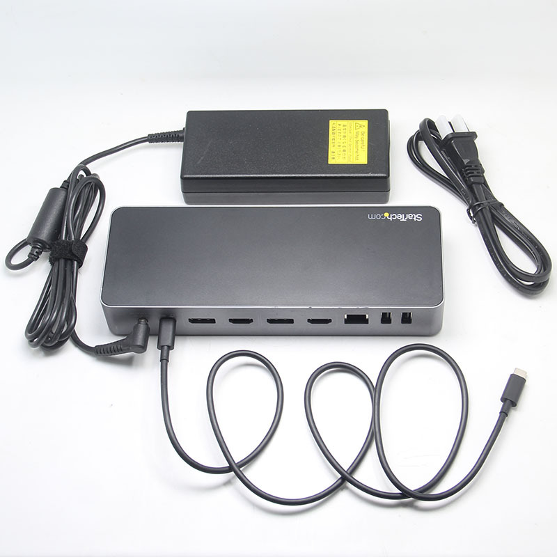 Neutral Multi-Screen Display Displaylink Docking Station Win/Mac/Android/Google System Network Card Usb3