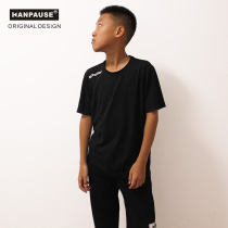 Ampos custom quick-drying sports T-shirt training short sleeve youth marathon running suit Free printing for students