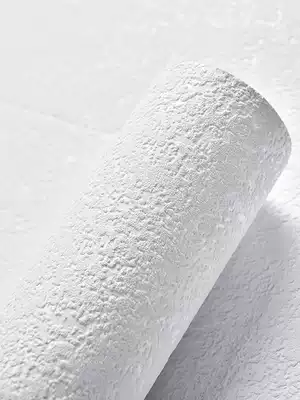 3D diatom mud non-woven wallpaper plain white grain living room bedroom clothing store wallpaper full shop