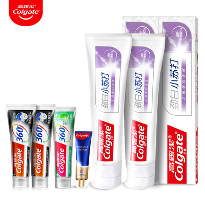 【高露洁抗菌牙膏】买就送4支旅行装