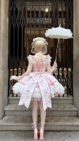 Розовое платье-комбинация, Lolita Jsk