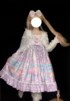 Сиреневый аксессуар для волос