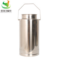Manufacturer Direct sales 15L milking machine special milking barrel stainless steel milking barrel stainless steel 201 material Z