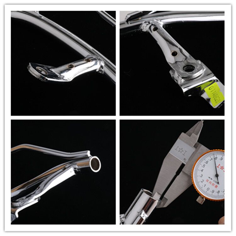 Xây dựng Yamaha xe máy gốc phụ kiện JYM125-2 YBR Tianjian-G tailstock phía sau kệ đuôi khung bảo vệ vespa sprint đen