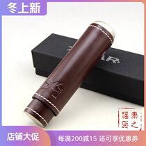 US Sika Xikar cigar leather cover cedar wood cattle leather case cedar wood portable single 241CN