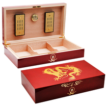 French original ELIE Bleau adipel cedar wood cigar box Red Golden Dragon solid wood moisturizer 110