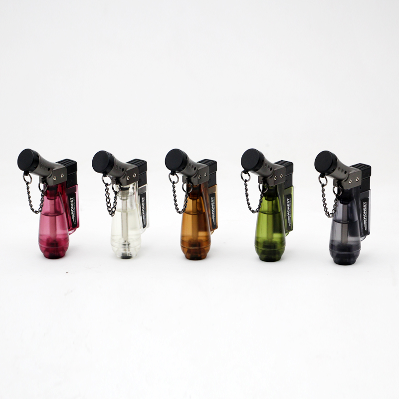 Honest Cigar Lighter Mini Straight-In Wind Lighter Portable Mini Cigar Lighter