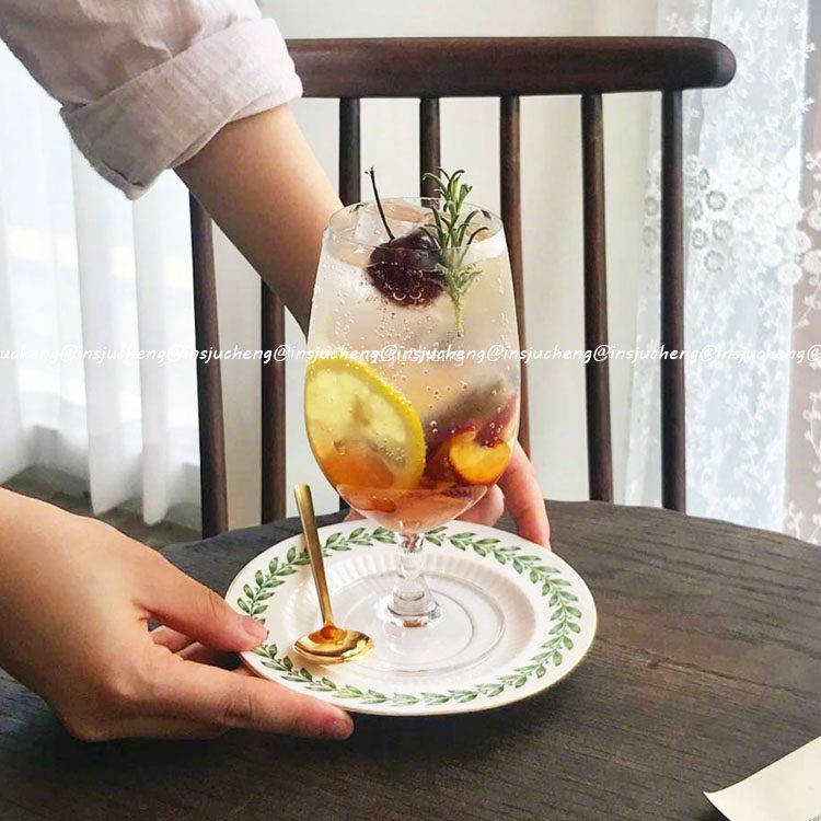 ins net red dining room glass cup chic han wind suo water cup cold drinks cup high face value drinks cup