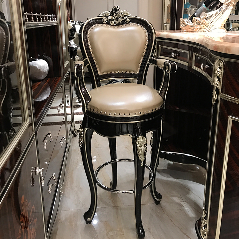 Купить Барный стул Нео классический Европейский барный стул бар ...