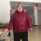 Middle-aged and elderly light down jacket plus fat plus size cotton jacket old lady women's clothing grandma mother coat winter clothing