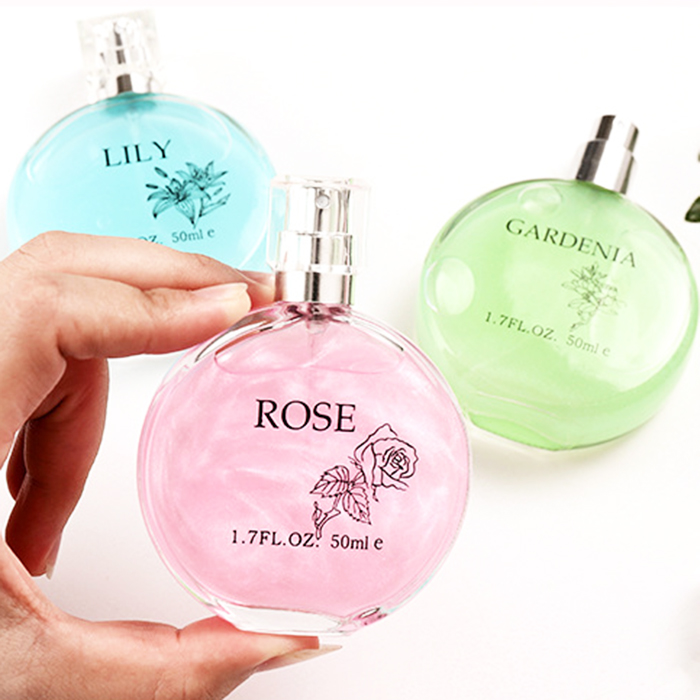 Automatic Wholesale Net Red Shake Sound Iis gold flow sand Fragrance osmanthus Gardenia Flowers Rose Lavender Lavender 50ml