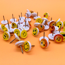 Binding supplies new cartoon expression pushpins nails Cork nails message board 50 nails