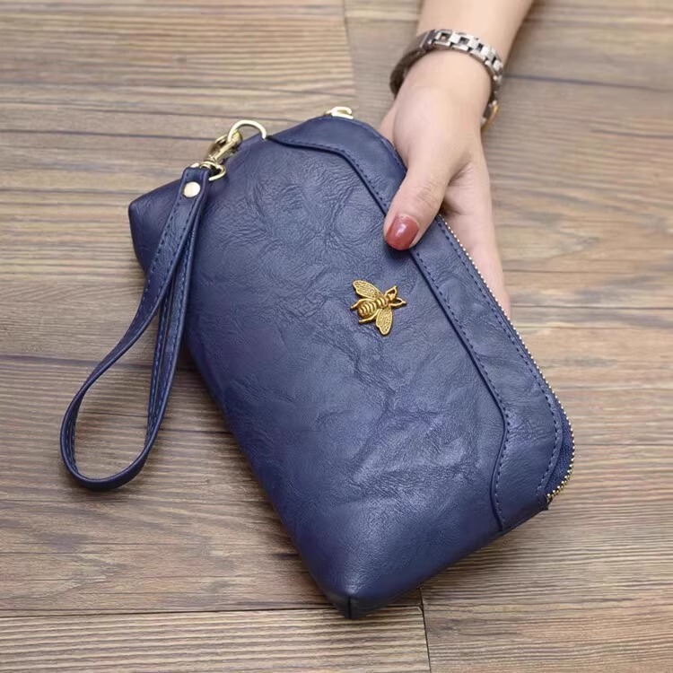 2025 New Fashion Clutch Bag Women's Wallet Long Version Coin Purse Zipper Phone Bag Large Capacity Clutch Bag