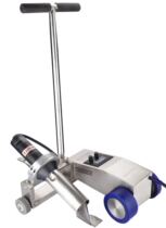 Direct sales Automatic walking inkjet cloth splicing machine Roof waterproof TPO coil welding machine Hot air climbing welding machine