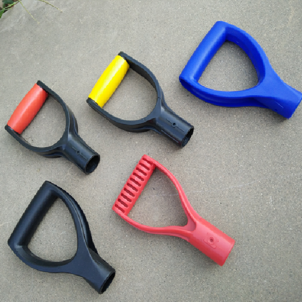 D-type Y-shaped plastic shovel grip hand flip-flop steel spade fork handle shovel handle handle T-shaped handle